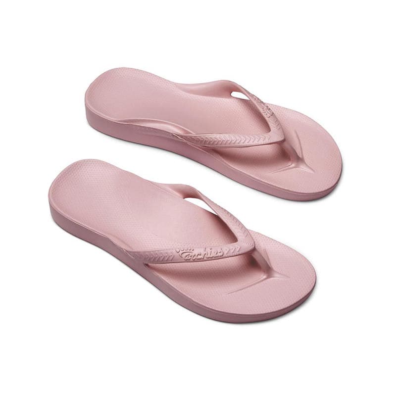 Archies Lilac Arch Support Thongs –